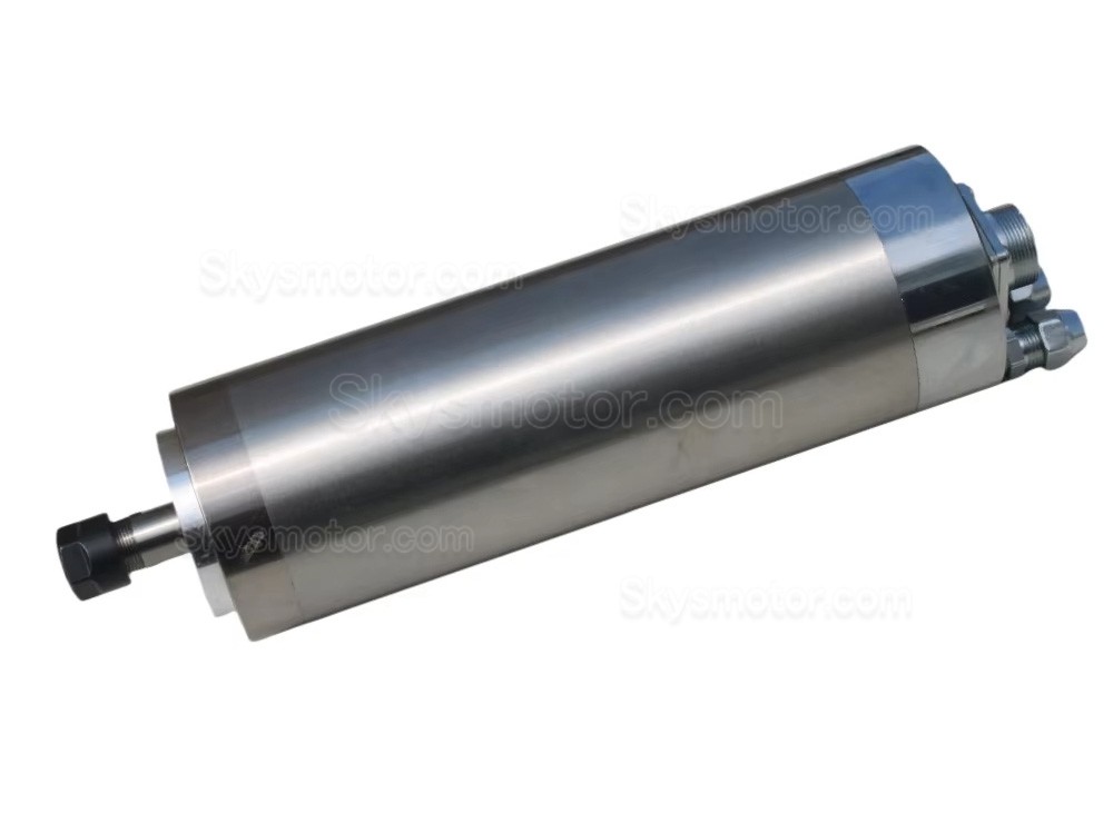 水冷式CNCスピンドルモーター JGD-65C-0.8KW 110V/220V 0.8kW 24000RPM ER11コレット 400Hz